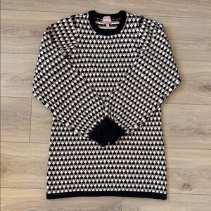 Show Me Your MuMu Black and Brown Checkered Sweater